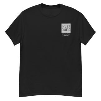 Kleidung Box Logo Black T-Shirt