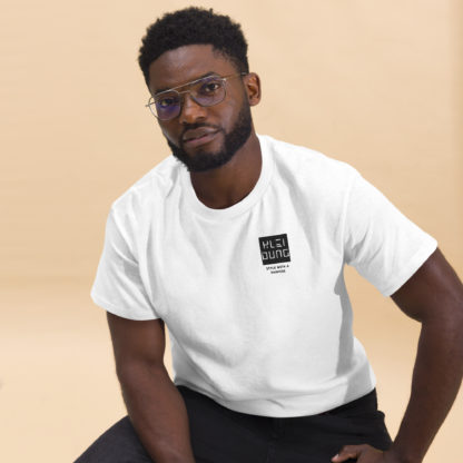 Kleidung Box Logo White T-Shirt - Image 3