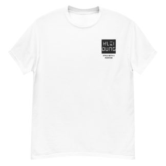 Kleidung Box Logo White T-Shirt
